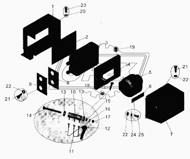 103-3701450 Жгут отопителя салона РЫБИНСК